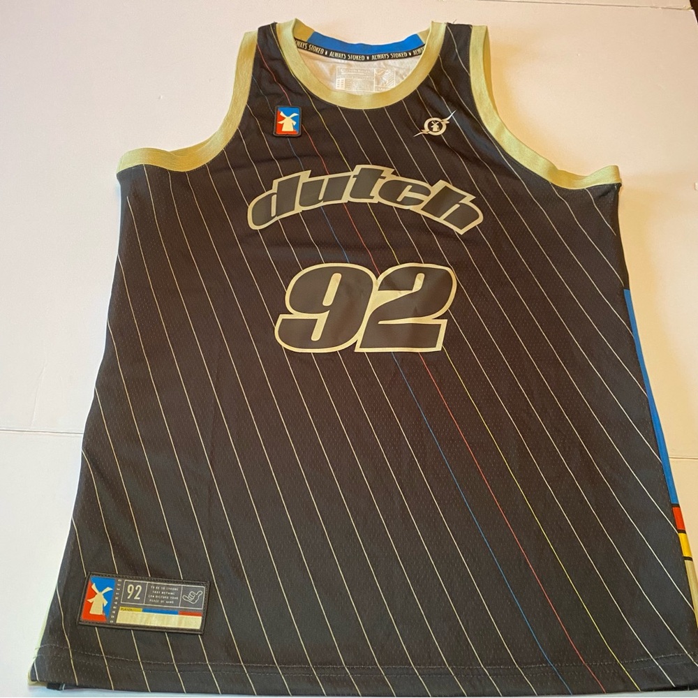 Dutch Bros 92 Basketball Jersey size L
